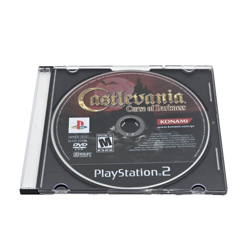 Castlevania Curse of Darkness (Sony PlayStation 2 PS2, 2005) Disc Only - Tested
